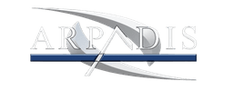 Arpadis wordmark in white